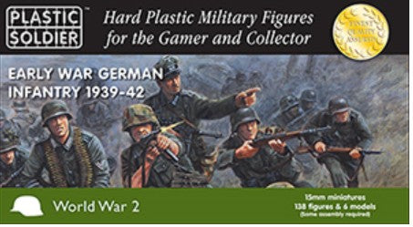 Plastic Soldier Co 1532 15mm Early War German Infantry 1939-42 (138)