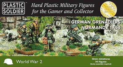 Plastic Soldier Co 1538 15mm German Grenadiers in Normandy 1944 (141)
