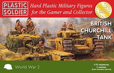 Plastic Soldier Co 7225 1/72 WWII British Churchill Tank (2)