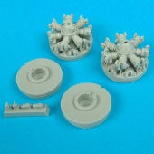 Quickboost 72030 1/72 B25 Engines for HSG (2)
