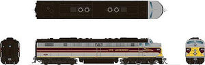 Rapido Trains 28518 HO Scale EMD E8A - Sound and DCC -- Erie Lackawanna 809 (gray, maroon, yellow)