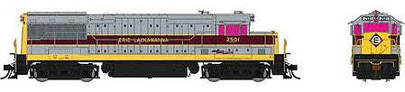 Rapido Trains 35012 HO Scale GE U25B Low Hood - Standard DC -- Erie Lackawana 2511 (Early, gray, maroon, yellow)