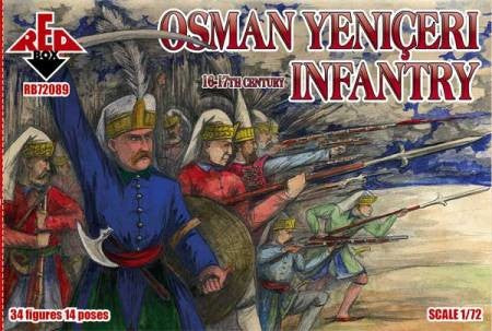 Red Box Figures 72089 1/72 Osman Yeniceri Infantry XVI-XVII Century (34)