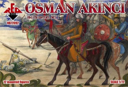 Red Box Figures 72092 1/72 Osman Akinci XVI-XVII Century Set #1 (12 Mtd)
