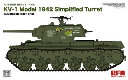 Rye Field Models 5041 1/35 KV1 Model 1942 Simplified Turret Russian Heavy Tank