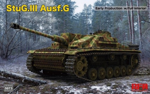 Rye Field Models 5073 1/35 StuG III Ausf G Early Production Tank w/Full Interior