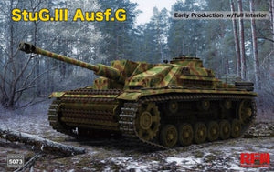 Rye Field Models 5073 1/35 StuG III Ausf G Early Production Tank w/Full Interior