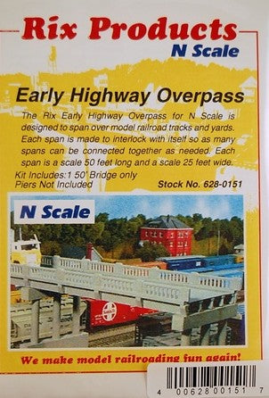 Rix Products 151 N 50' Highway Overpass