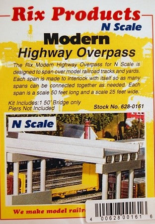 Rix Products 161 N 50' Modern Highway Overpass 