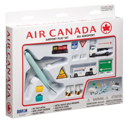 Realtoy 5881 Air Canada Airport Die Cast Playset (12pc Set)