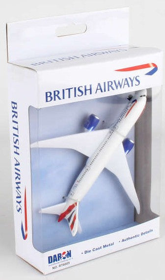 Realtoy 6005 British Airways B787 (5" Wingspan) (Die Cast)