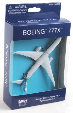 Realtoy 7476 B777X Airliner (5" Wingspan) (Die Cast)