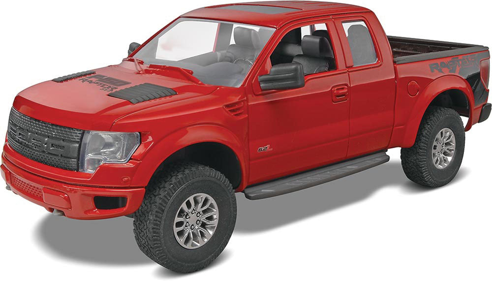Revell Monogram 1233 1/25 Ford F150 SVT Raptor Pickup Truck (Red) (Snap)