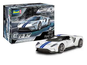 Revell Monogram 1235 1/24 2017 Ford GT (Silver) (Snap)