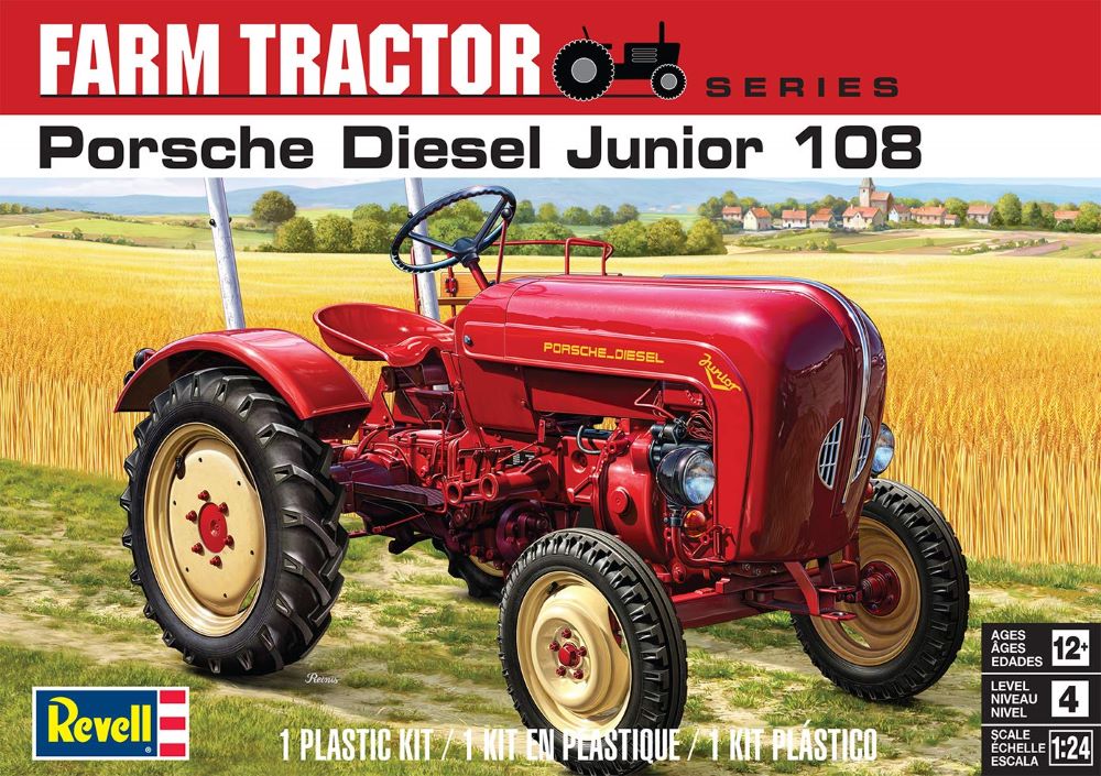 Revell Monogram 4485 1/24 Porsche Diesel Junior 108 Farm Tractor