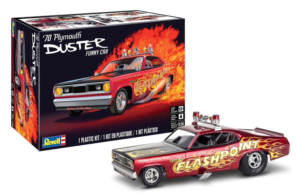 Revell Monogram 4528 1/24 1970 Plymouth Duster Funny Car