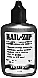 Robart 452 All Scale Rail-Zip Track Cleaning Fluid -- 1oz 29.6mL