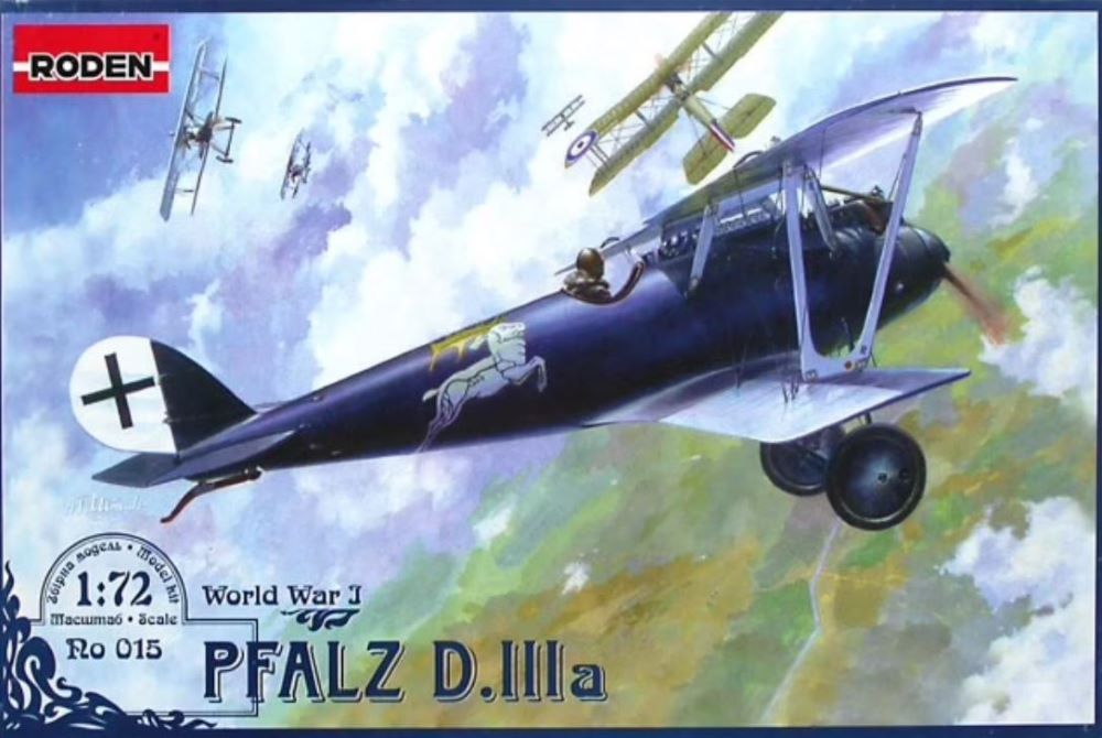 Roden 15 1/72 Pfalz D IIIa WWI Aircraft