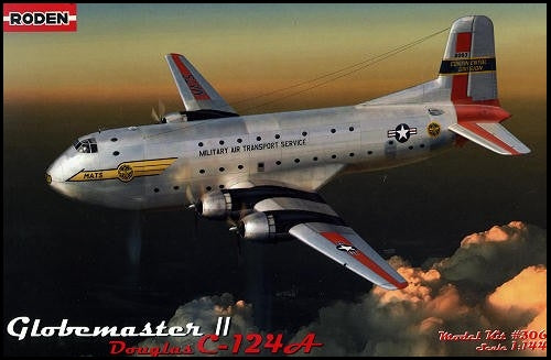 Roden 306 1/144 C124A Globemaster II USAF Transport Aircraft