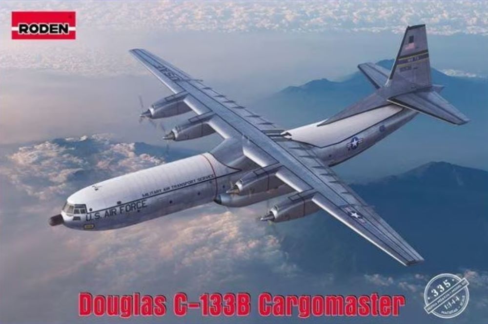 Roden 335 1/144 C133B Cargomaster USAF Transport Aircraft