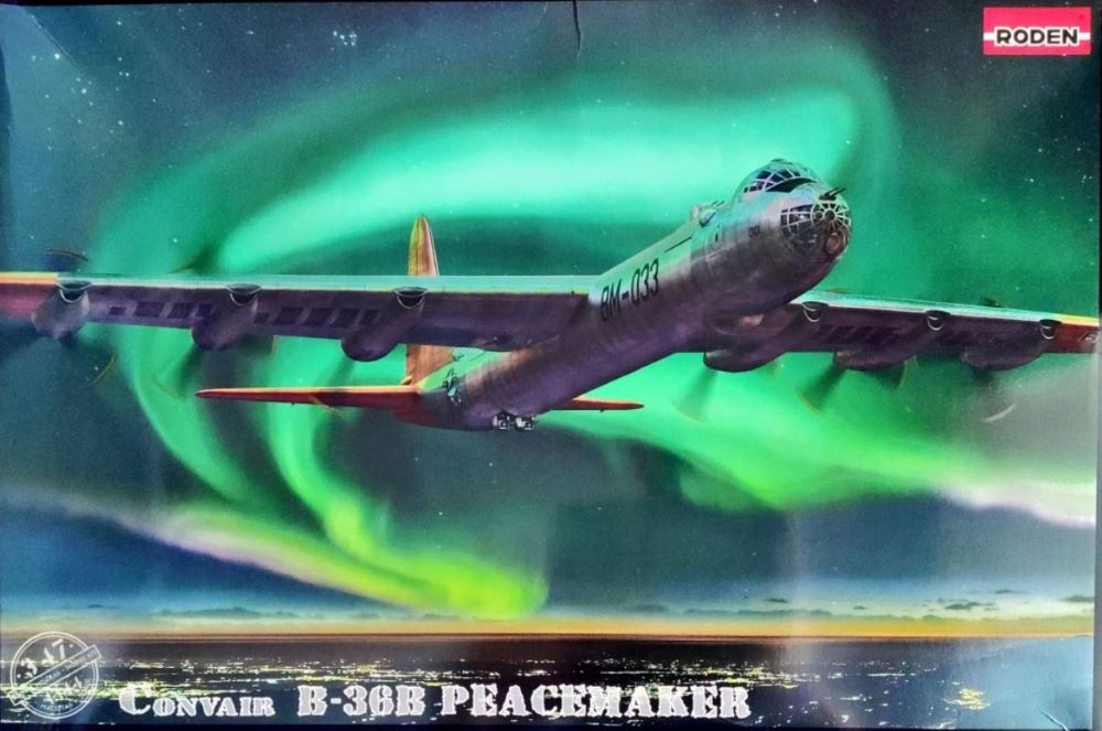 Roden 347 1/144 Convair B36B Peacemaker Early USAF Bomber