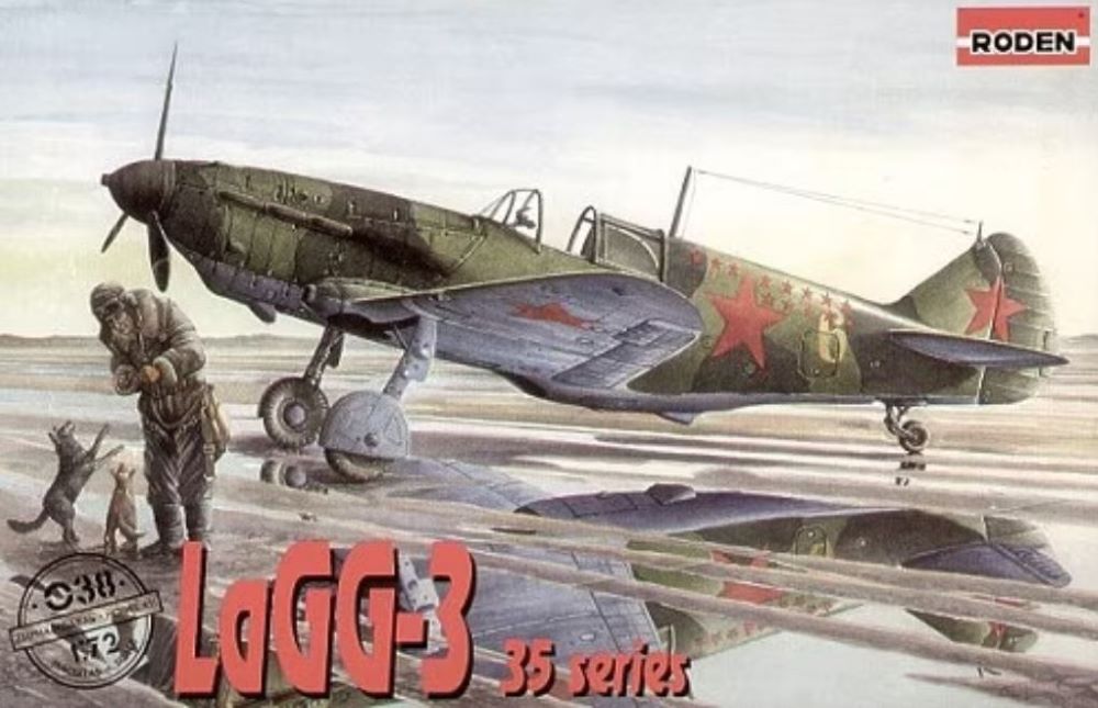 Roden 38 1/72 LaGG3 Series 35 Fighter Bomber
