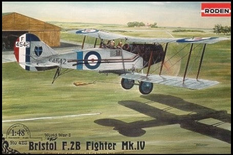 Roden 428 1/48 Bristol F2b MkIV WWI RAF BiPlane Fighter