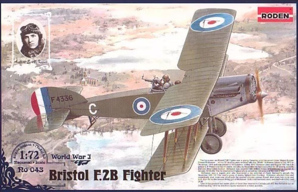 Roden 43 1/72 Bristol F2B Fighter