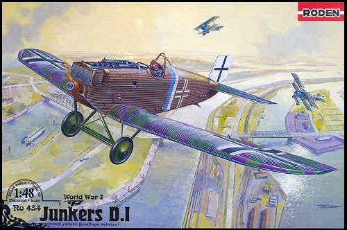 Roden 434 1/48 Junkers DI Late WWI German Fighter