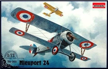 Roden 60 1/72 Nieuport 24 Biplane Fighter