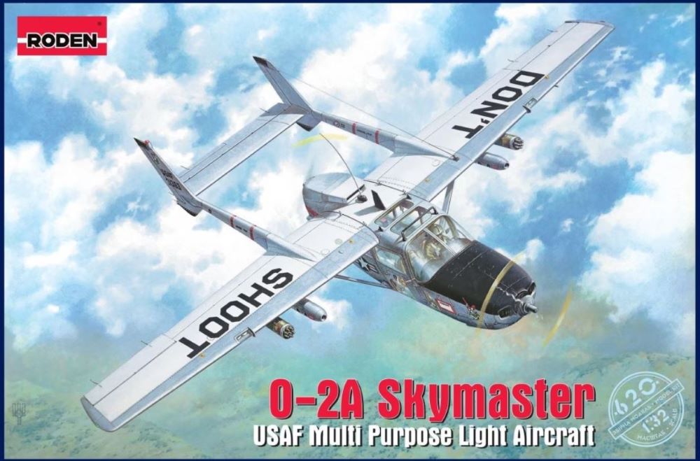Roden 620 1/32 O2A Skymaster USAF Multi-Purpose Light Aircraft