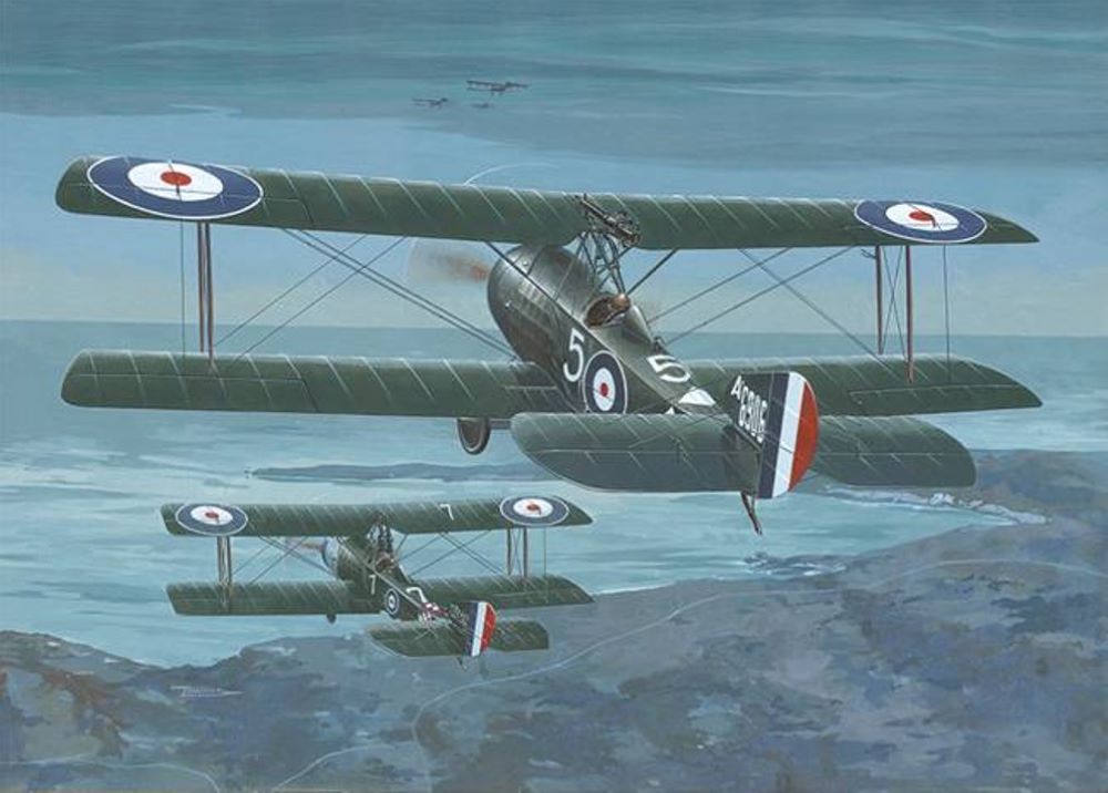 Roden 637 1/32 Sopwith 1-1/2 Strutter Comic WWII British Night Fighter