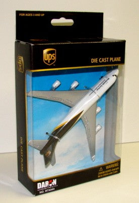 Realtoy 4344 UPS Cargo Airliner B747 (5" Wingspan) (Die Cast)