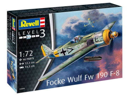 Revell 3898 1/72 Focke Wulf Fw190F8 Fighter/Bomber