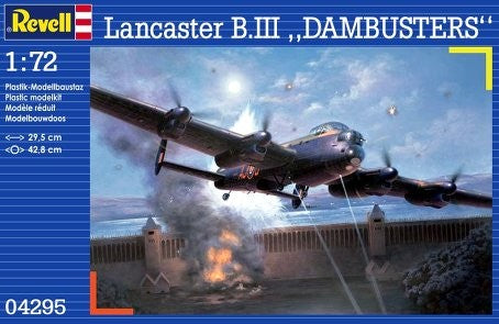 Revell 4295 1/72 Lancaster BIII Dambusters Heavy Bomber