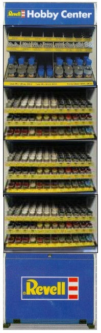 Revell D Enamel Paints w/Thinners & Brushes Deal with Free Rack (88 colors, thinners, brushes, mixing acc)