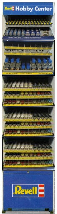 Revell E Enamel Paints w/Thinners, Brushes & Glue Deal with Free Rack (88 colors, thinners, brushes, glues, mixing acc)