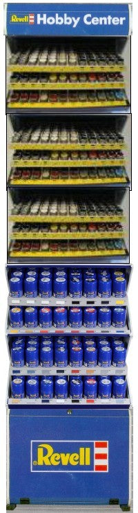 Revell F Enamel Paints w/Acrylic Spray Deal with Free Rack (88 colors & 32 sprays)