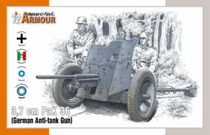 Special Hobby 172024 1/72 3.7cm PaK 36 German Anti-Tank Gun