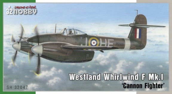 Special Hobby 32047 1/32 Westland Whirlwind F Mk I Cannon Fighter