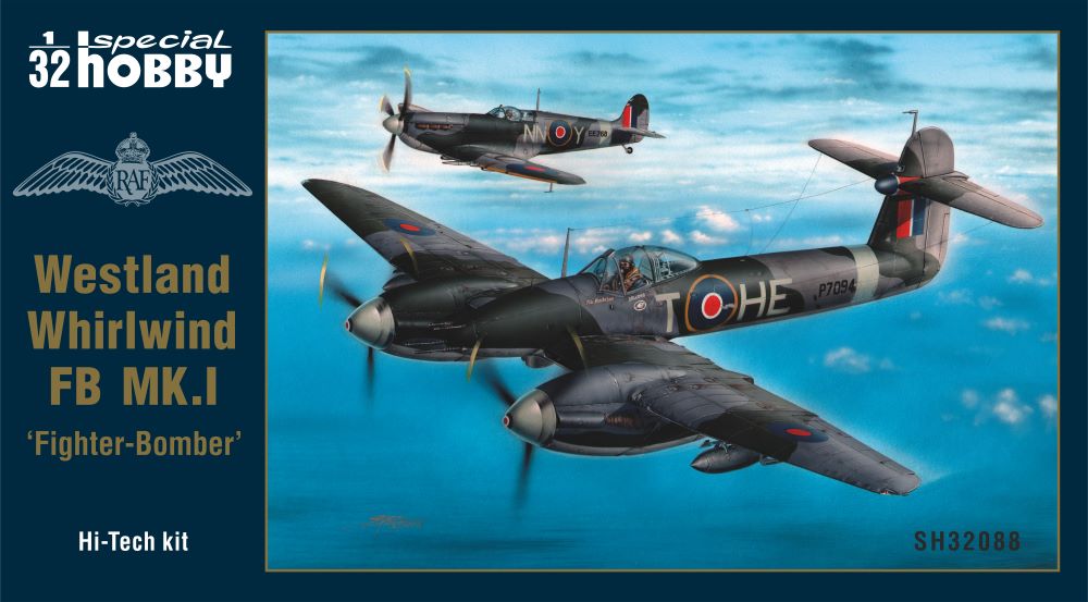 Special Hobby 32088 1/32 Westland Whirlwind FB Mk I Fighter/Bomber (Hi-Tech)