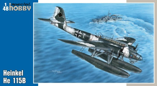 Special Hobby 48110 1/48 Heinkel He115B Torpedo Bomber Floatplane