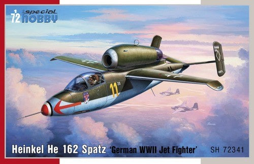 Special Hobby 72341 1/72 WWII Heinkel He162 Spatz German Jet Fighter