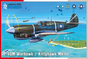 Special Hobby 72382 1/72 P40M Warhawk/Kittyhawk Mk III Fighter