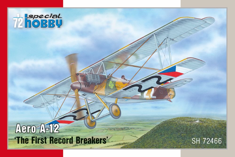 Special Hobby 72466 1/72 Aero A12 The First Record Breakers BiPlane