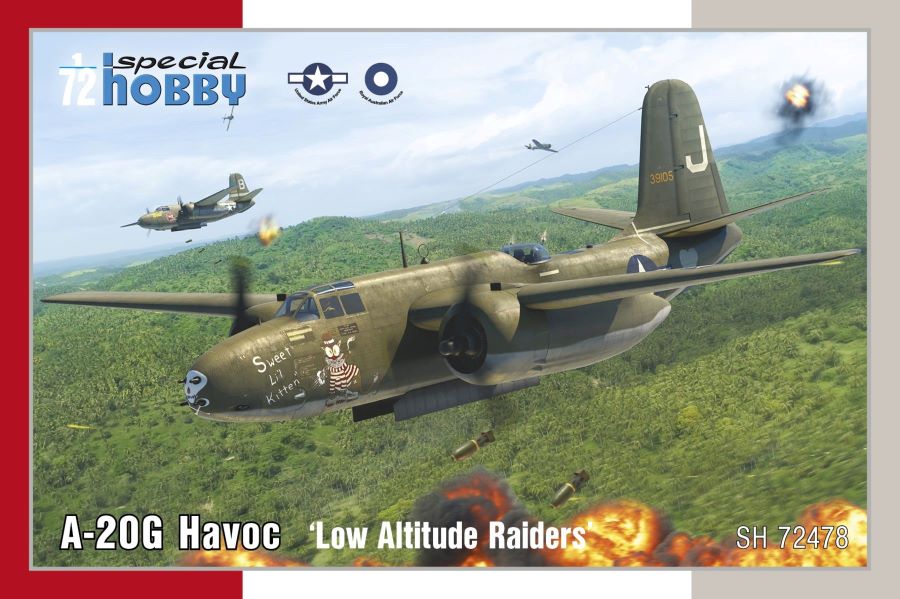 Special Hobby 72478 1/72 A20G Havoc Low Altitude Raiders Bomber