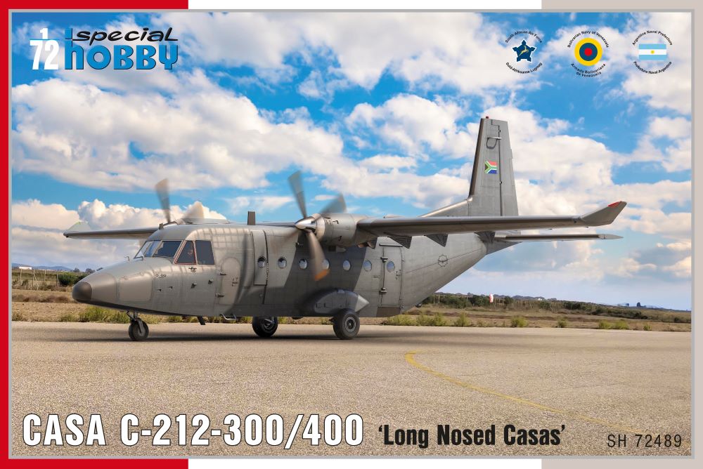 Special Hobby 72489 1/72 CASA C212-300/400 Long Nosed Transport Aircraft