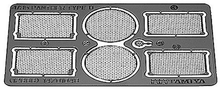 Tamiya 12666 1/35 German Panther Ausf D Photo-Etched Grille Set