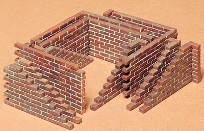 Tamiya 35028 1/35 Brick Wall Set
