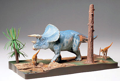 Tamiya 60104 1/35 Triceratops Dinosaur Diorama Set